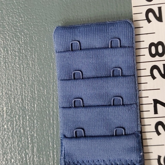 VICTORIA SECRETS BRA, 36C..lined perfect, coverage /Bonnet. Blue lace. - Picture 7 of 10